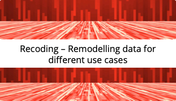 Recoding: Transforming Data into Different Structures